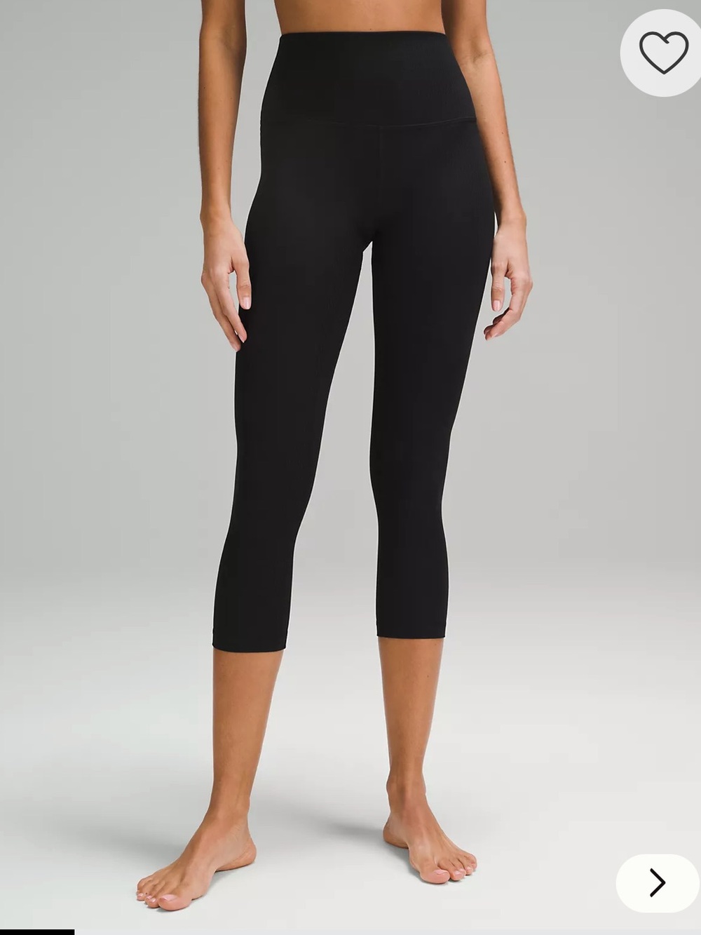 lululemon Align™ High-Rise Ribbed
Crop 23"